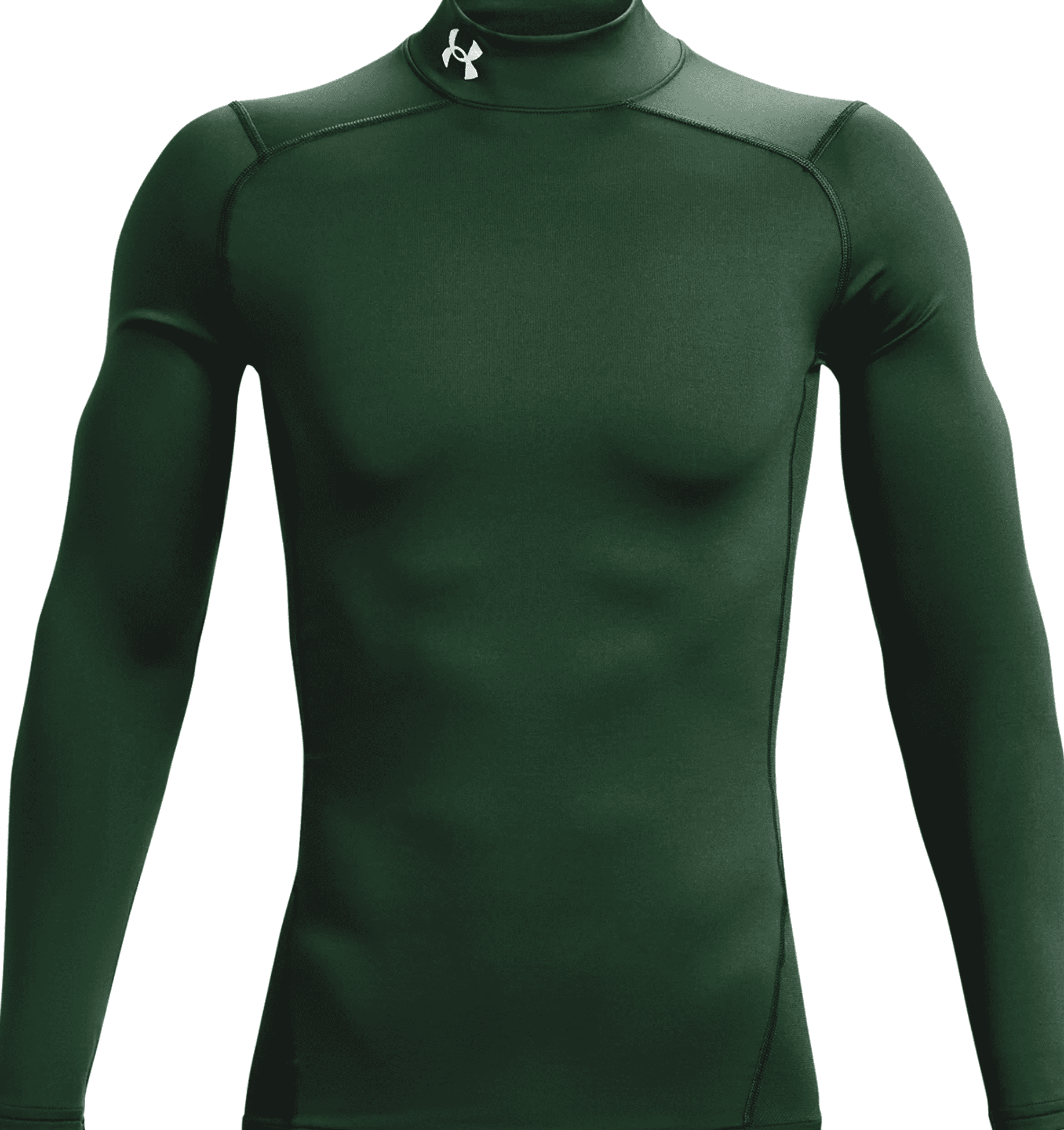 Under Armour Men's ColdGear® Compression Mock 1366072 - Forest Green, 3XL